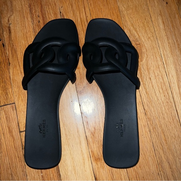 HERMES ALOHA SANDALS SLIDES - Picture 7 of 14